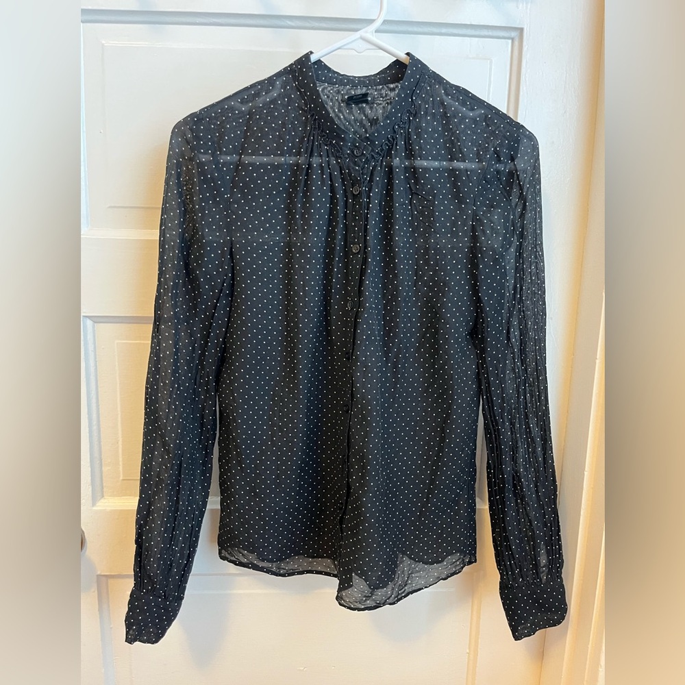 Club Monaco Silk/Cotton Blouse